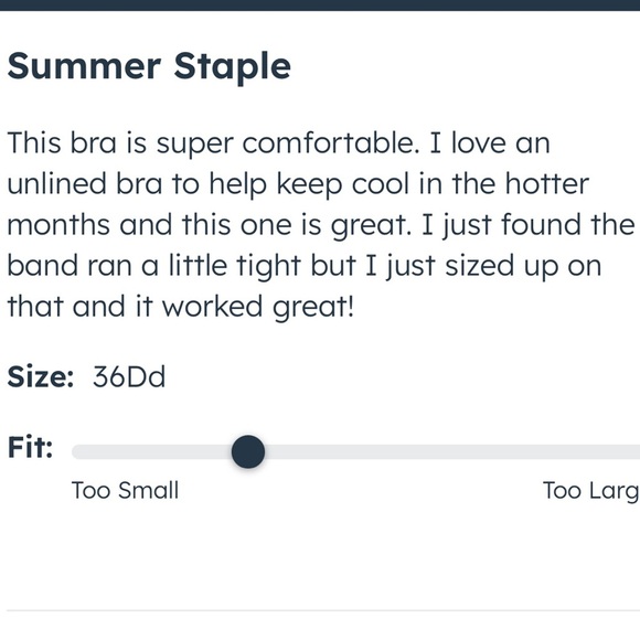 Like new Harper Wilde Base Unlined bra in 38C. Seriously such a good bra. - Picture 10 of 15